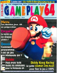 Jaquette de Game Play 64 — HS n°01