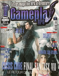 Jaquette de GamePlay RPG — n°N 15