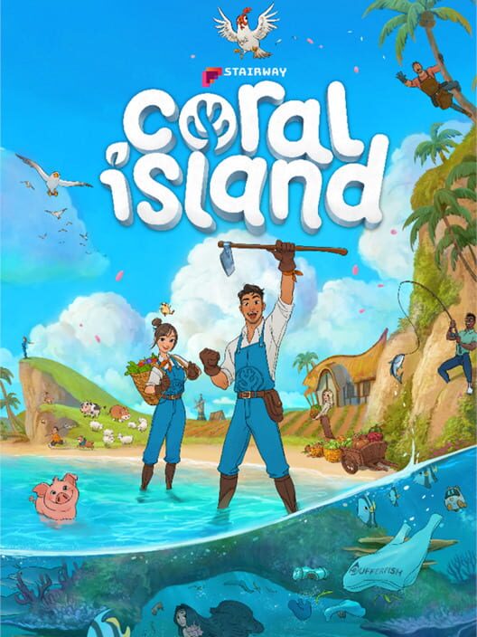 Jaquette de Coral Island