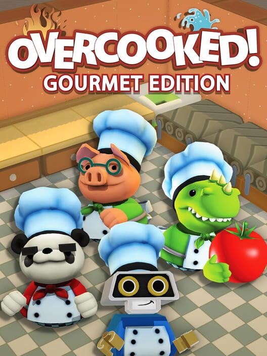 Jaquette de Overcooked: Gourmet Edition