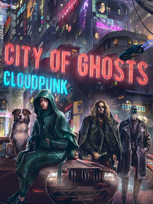 Jaquette de Cloudpunk: City of Ghosts