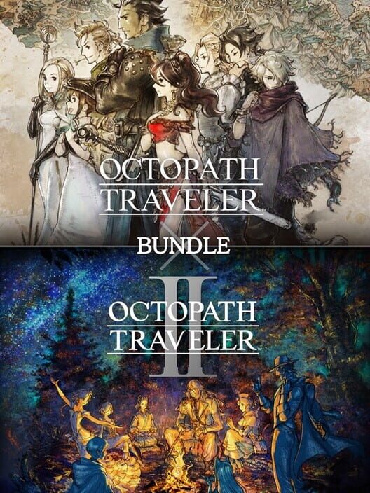 Jaquette de Octopath Traveler + Octopath Traveler II Bundle