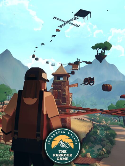Jaquette de Evergreen Valley: The Parkour Game