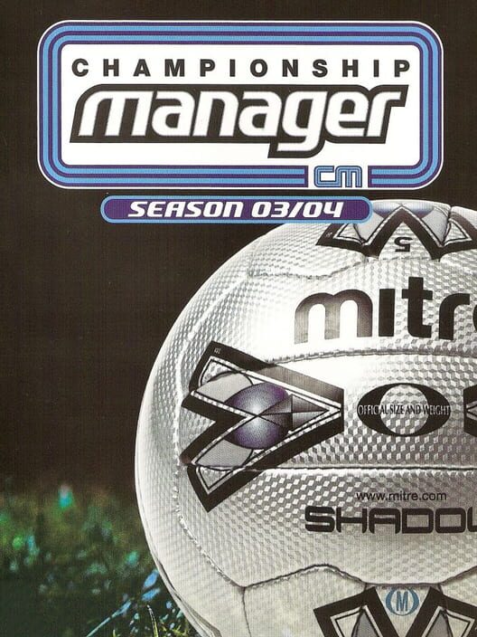 Jaquette de L'Entraineur - Championship Manager - saison 03/04