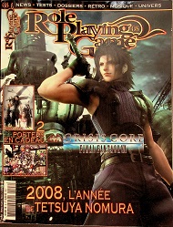 Jaquette de Role Playing Game — n°08
