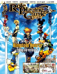 Jaquette de Role Playing Game — n°12