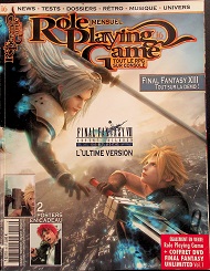Jaquette de Role Playing Game — n°16