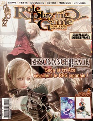 Jaquette de Role Playing Game — n°25