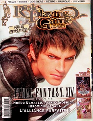 Jaquette de Role Playing Game — n°28