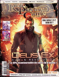 Jaquette de Role Playing Game — n°33
