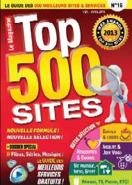 Jaquette de TOP 500 Sites — n°15