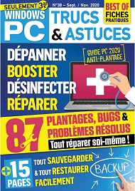 Jaquette de Windows PC Trucs et Astuces — n°38