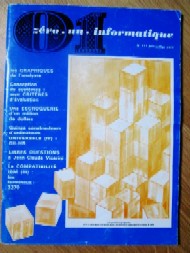 Jaquette de 01 Informatique — n°0111
