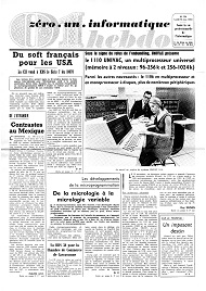 Jaquette de 01 Informatique — n°0126