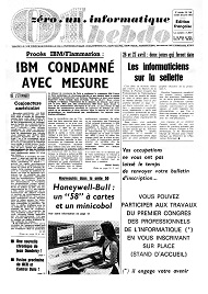 Jaquette de 01 Informatique — n°0148