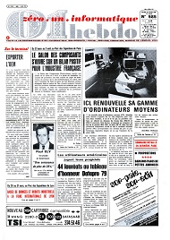 Jaquette de 01 Informatique — n°0585