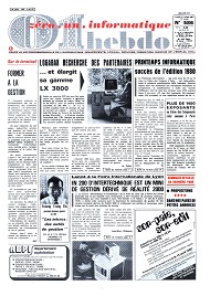 Jaquette de 01 Informatique — n°0586