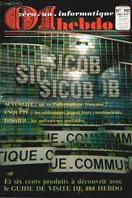 Jaquette de 01 Informatique — n°0767