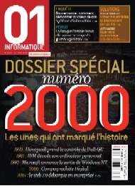 Jaquette de 01 Informatique — n°2000