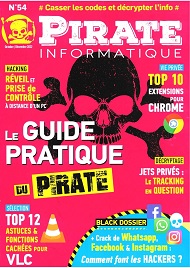 Jaquette de Pirate Informatique — n°54
