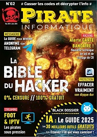 Jaquette de Pirate Informatique — n°62