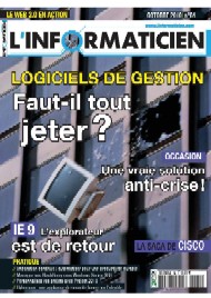 Jaquette de L Informaticien — n°084