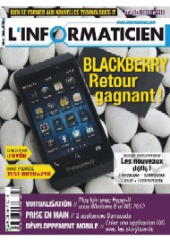 Jaquette de L Informaticien — n°110