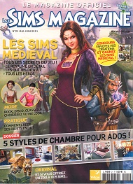 Jaquette de Sims Magazine — n°21