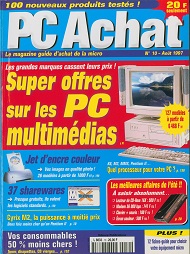 Jaquette de PC Achat — n°010