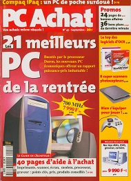 Jaquette de PC Achat — n°047