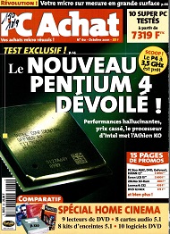 Jaquette de PC Achat — n°060