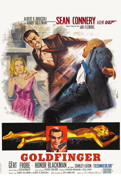 Jaquette de Goldfinger