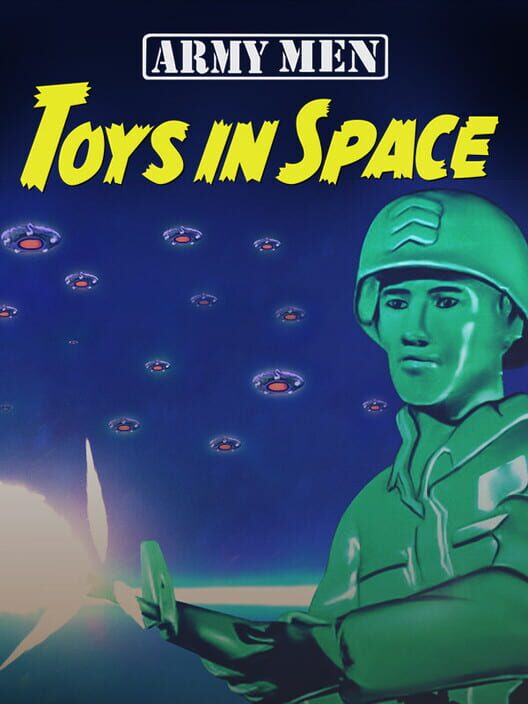 Jaquette de Army Men - in space