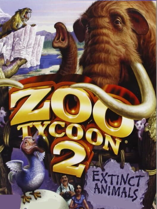 Jaquette de Zoo Tycoon 2 - Animaux disparus