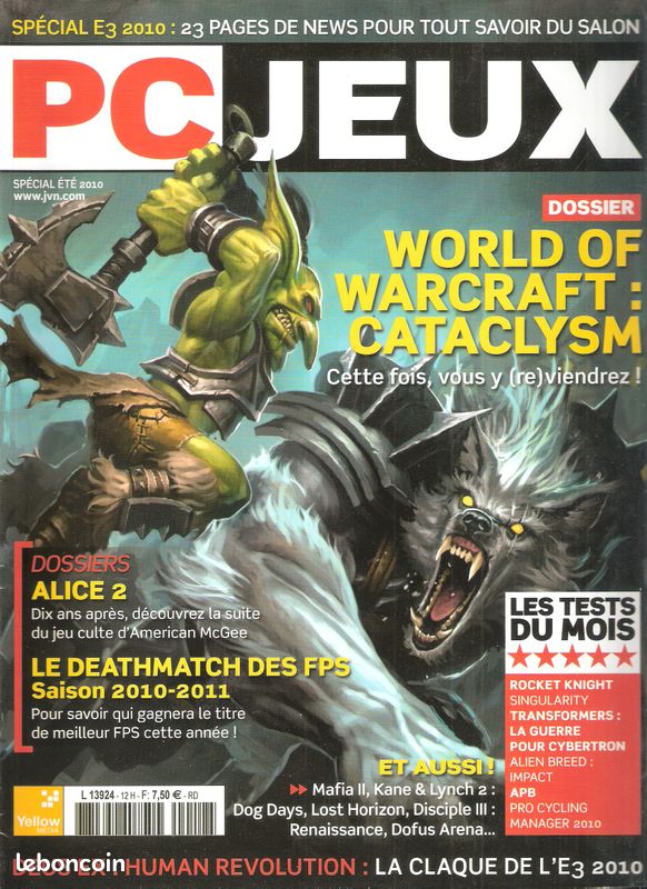 Jaquette de PC Jeux — n°12 SPECIAL ETE (HS)