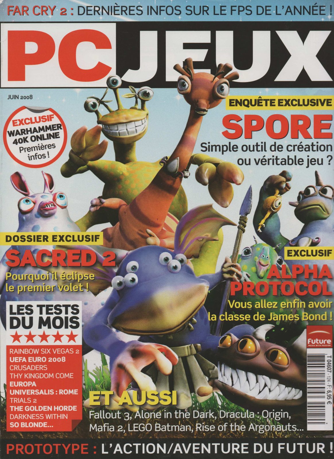 Jaquette de PC Jeux — n°124
