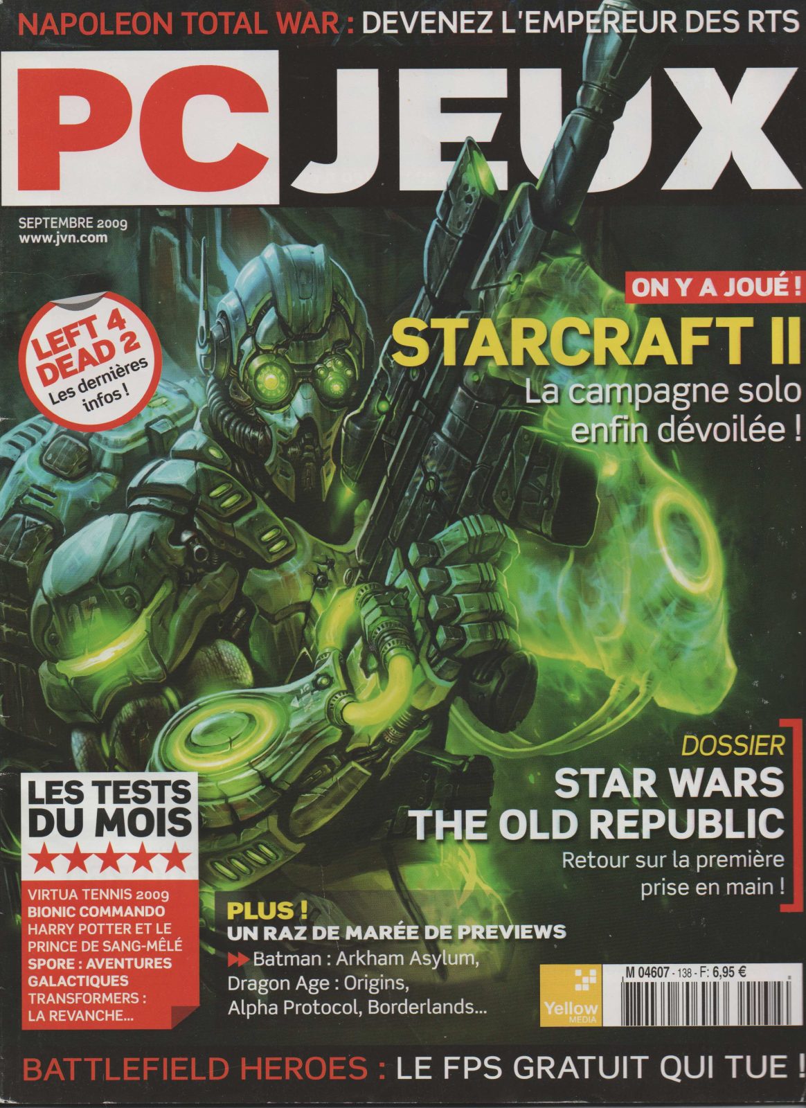 Jaquette de PC Jeux — n°138