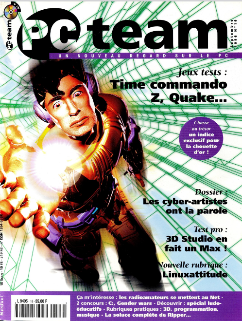 Jaquette de PC Team — n°016