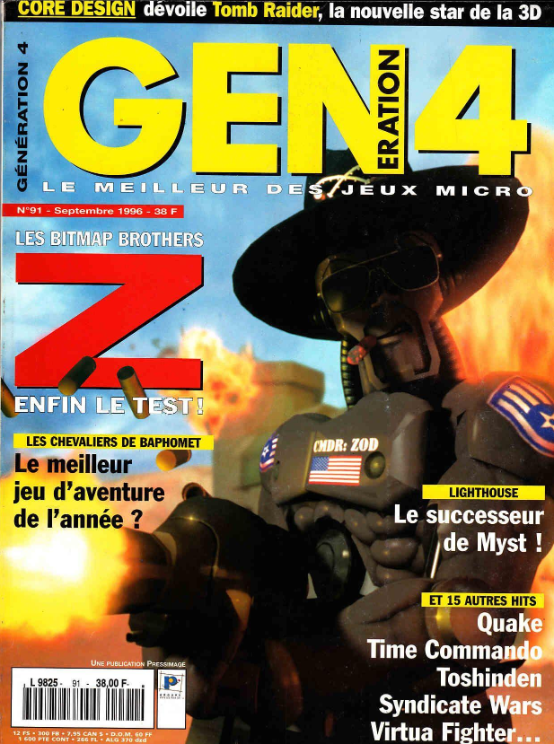 Jaquette de Génération 4 — n°091