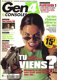 Jaquette de Génération 4 — n°Consoles 01