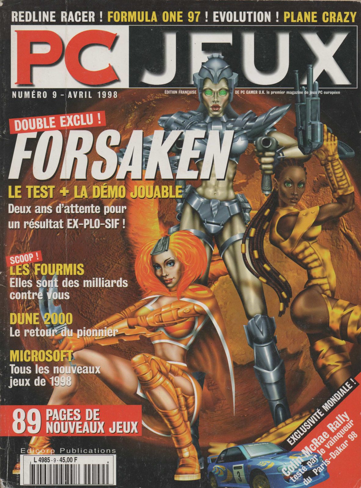 Jaquette de PC Jeux — n°009