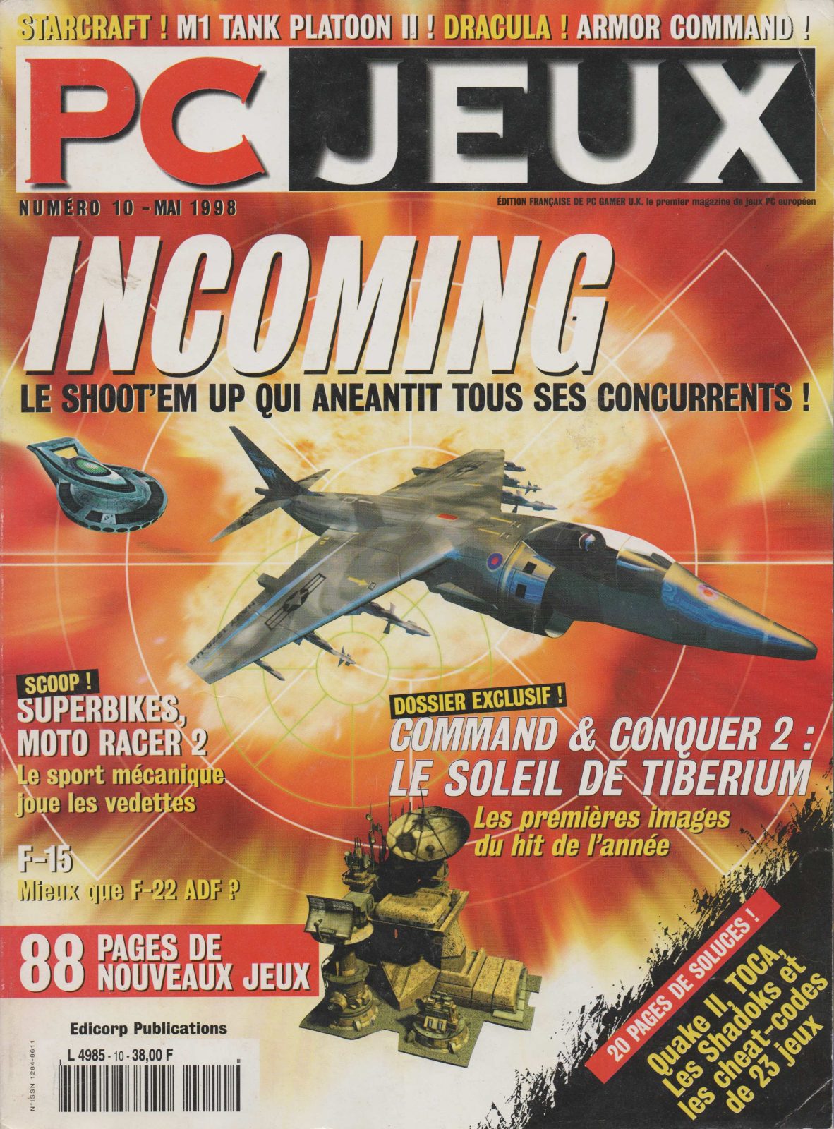 Jaquette de PC Jeux — n°010