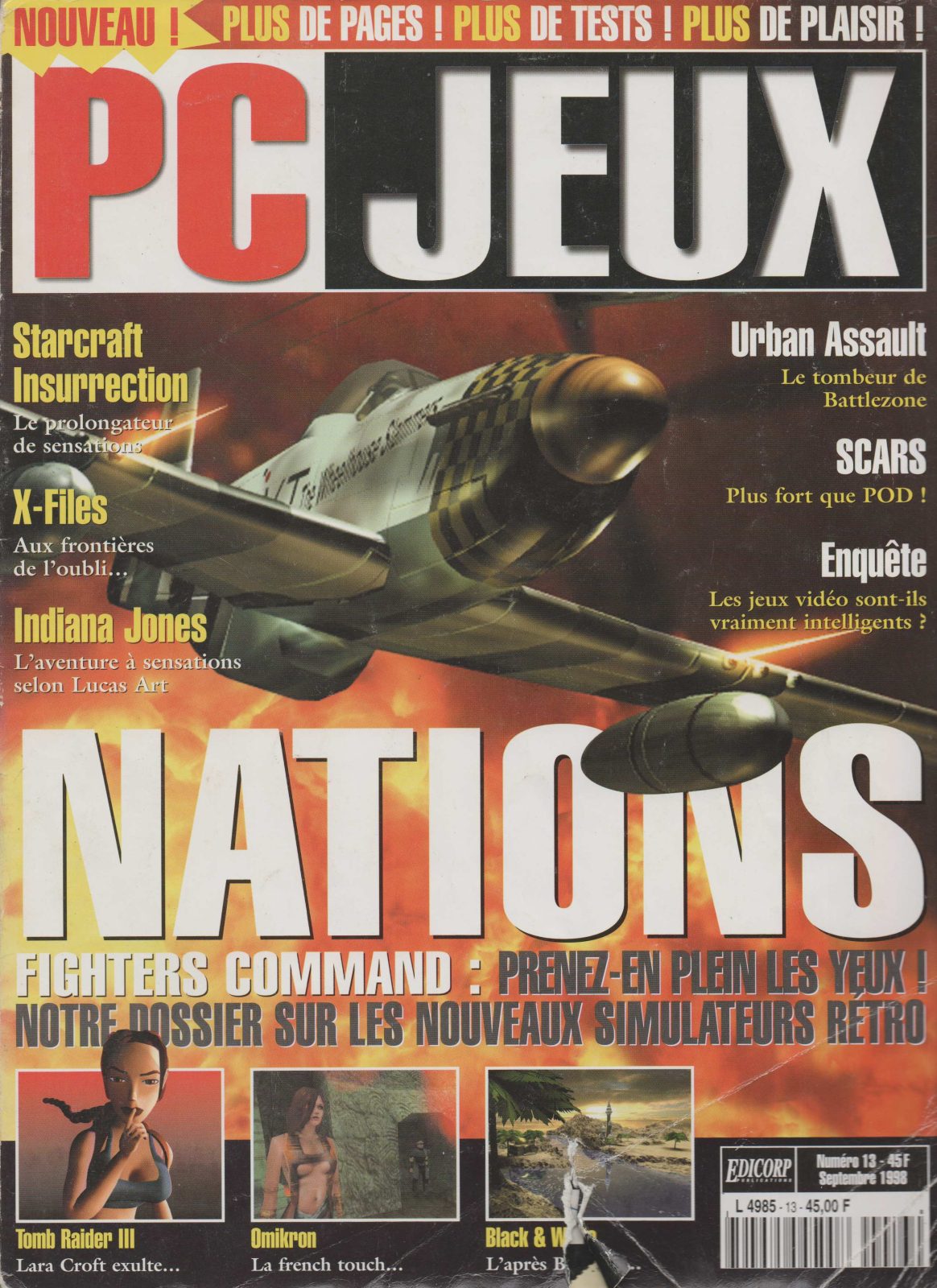 Jaquette de PC Jeux — n°013
