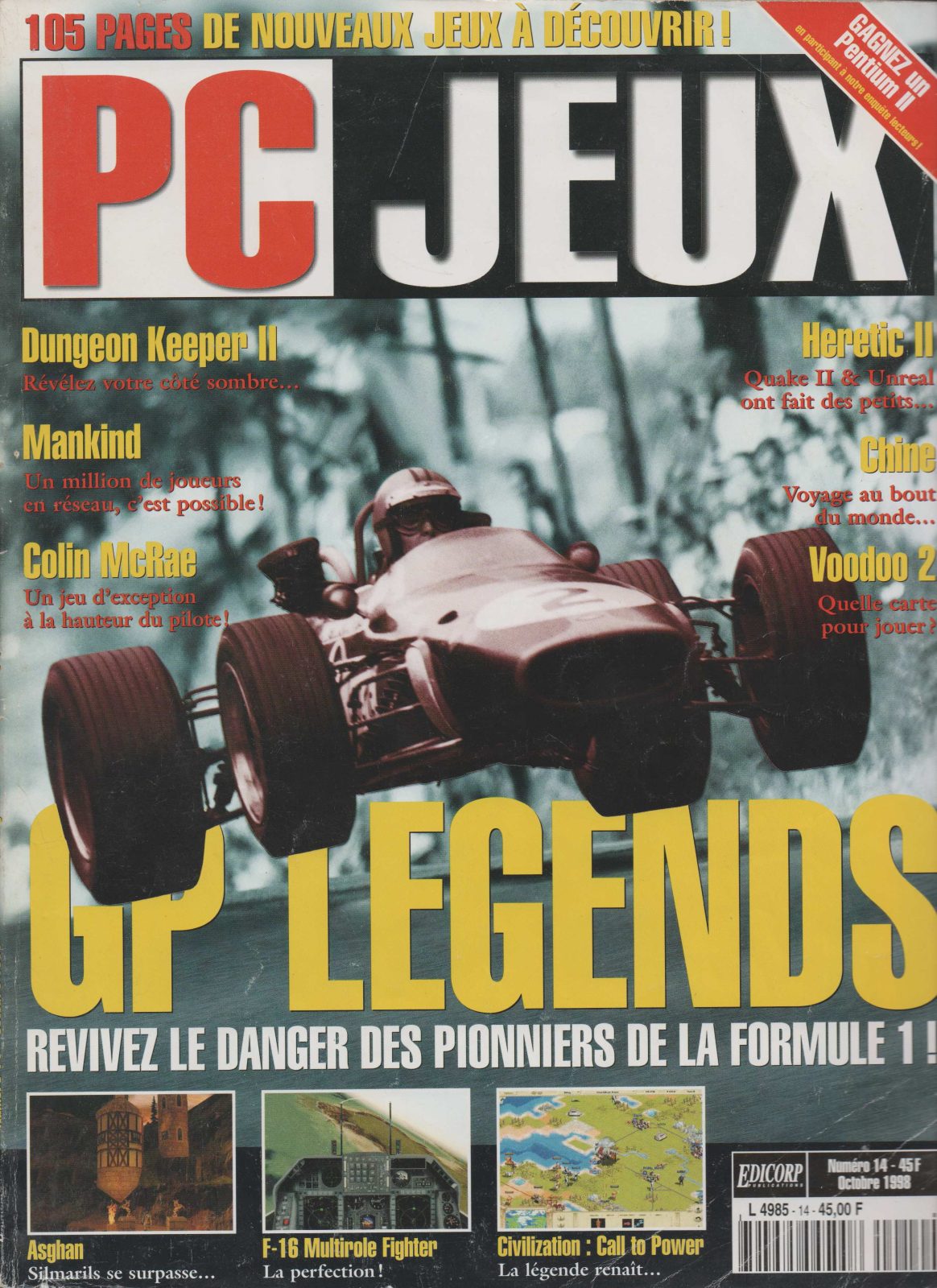 Jaquette de PC Jeux — n°014