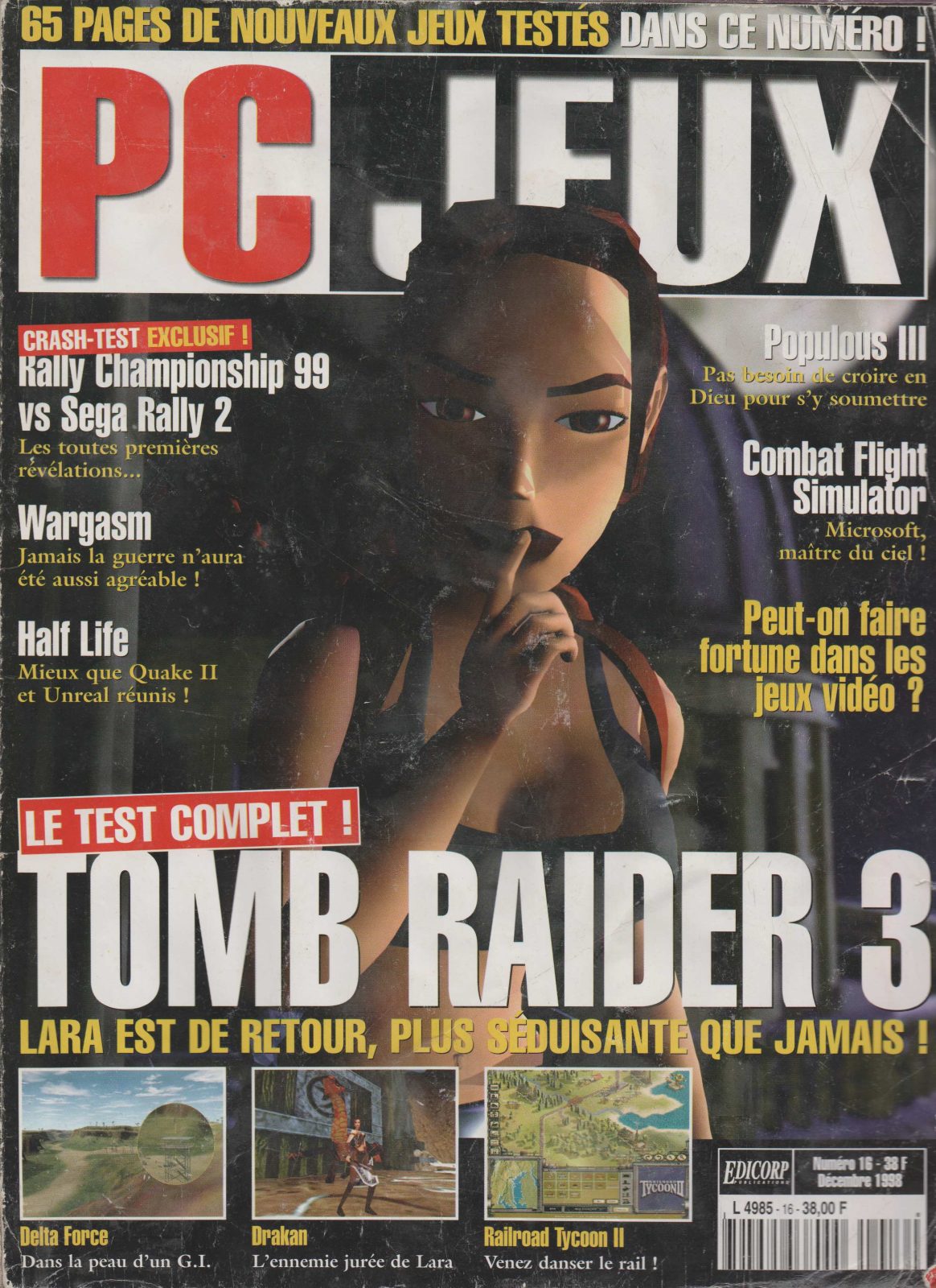 Jaquette de PC Jeux — n°016