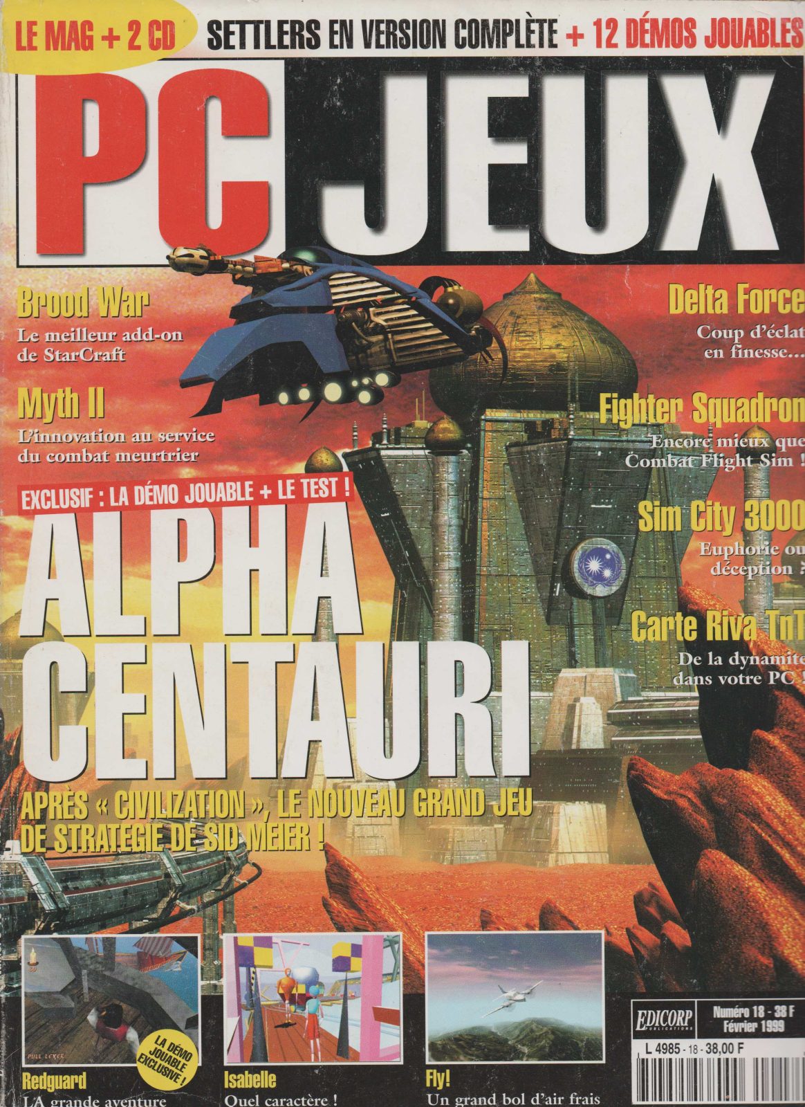Jaquette de PC Jeux — n°018