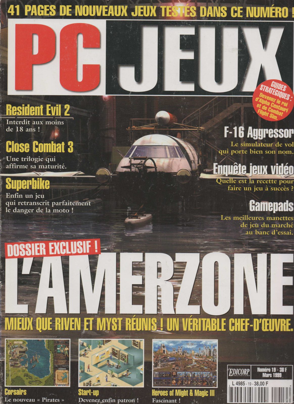Jaquette de PC Jeux — n°019