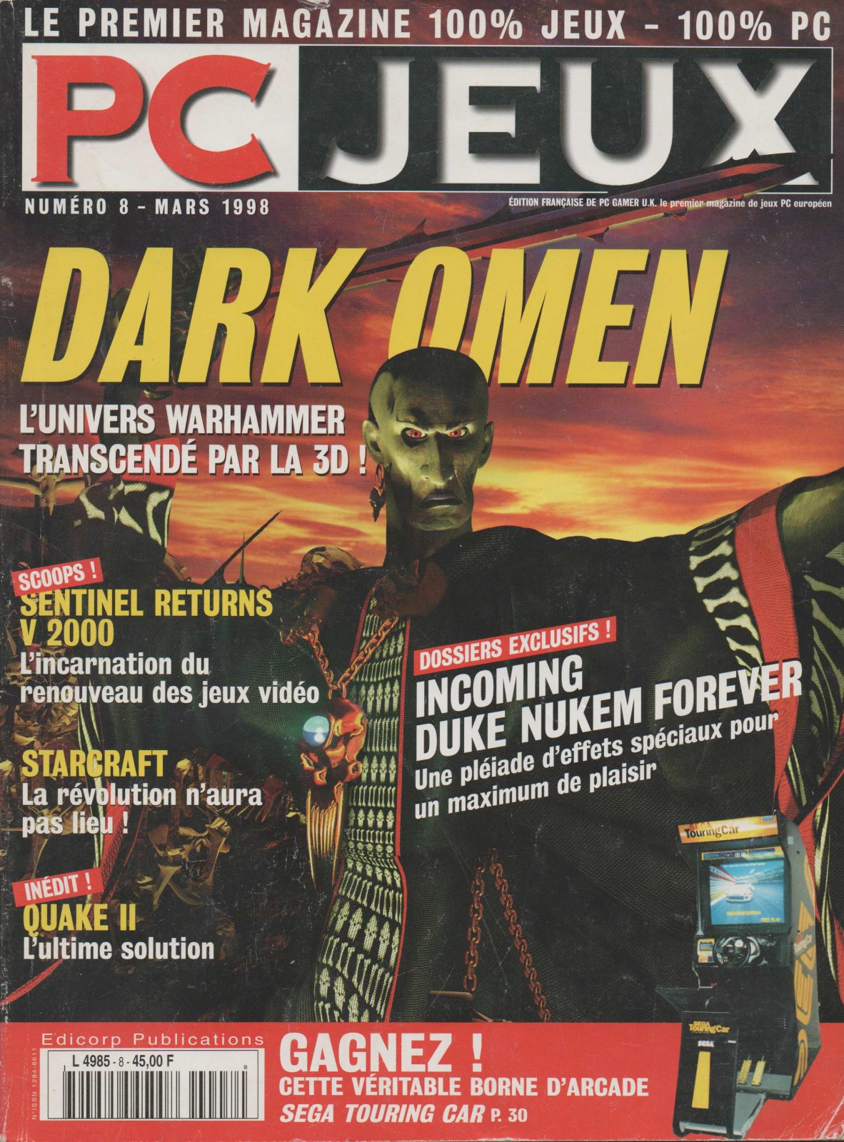Jaquette de PC Jeux — n°008