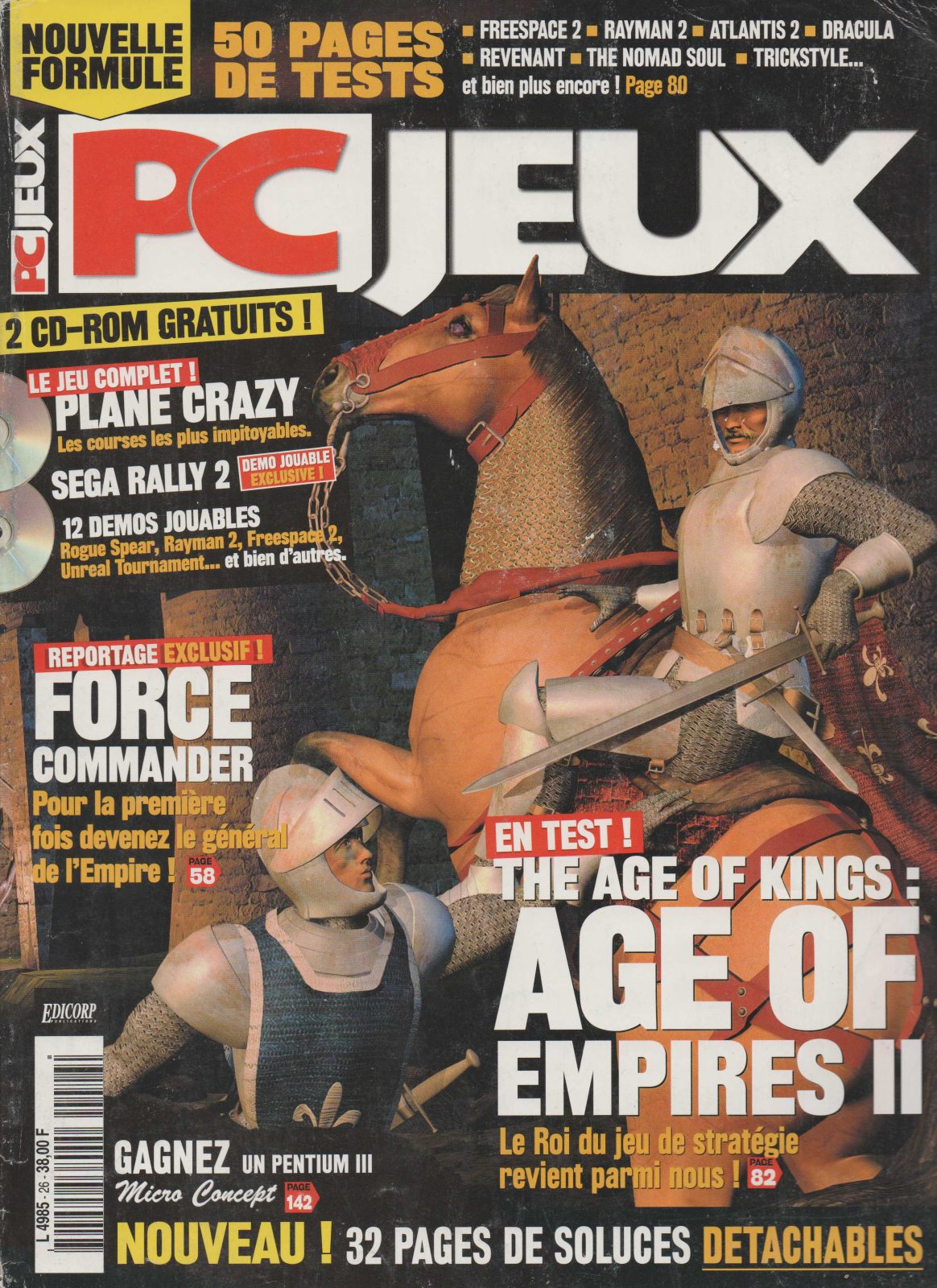 Jaquette de PC Jeux — n°026