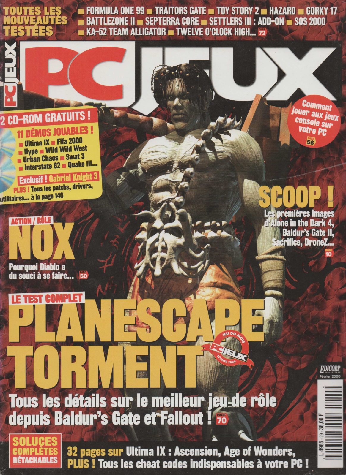 Jaquette de PC Jeux — n°029